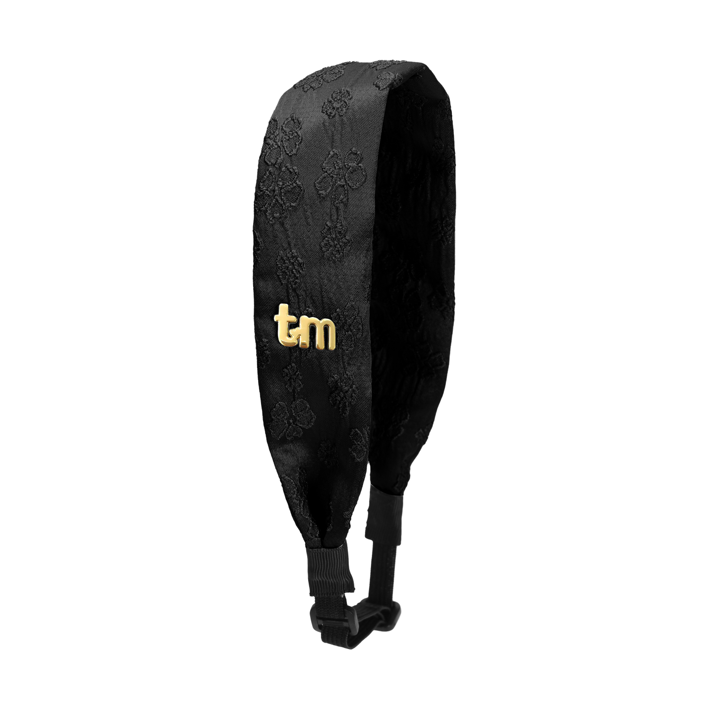 Lace Collection Adjustable Headscarf (Black)