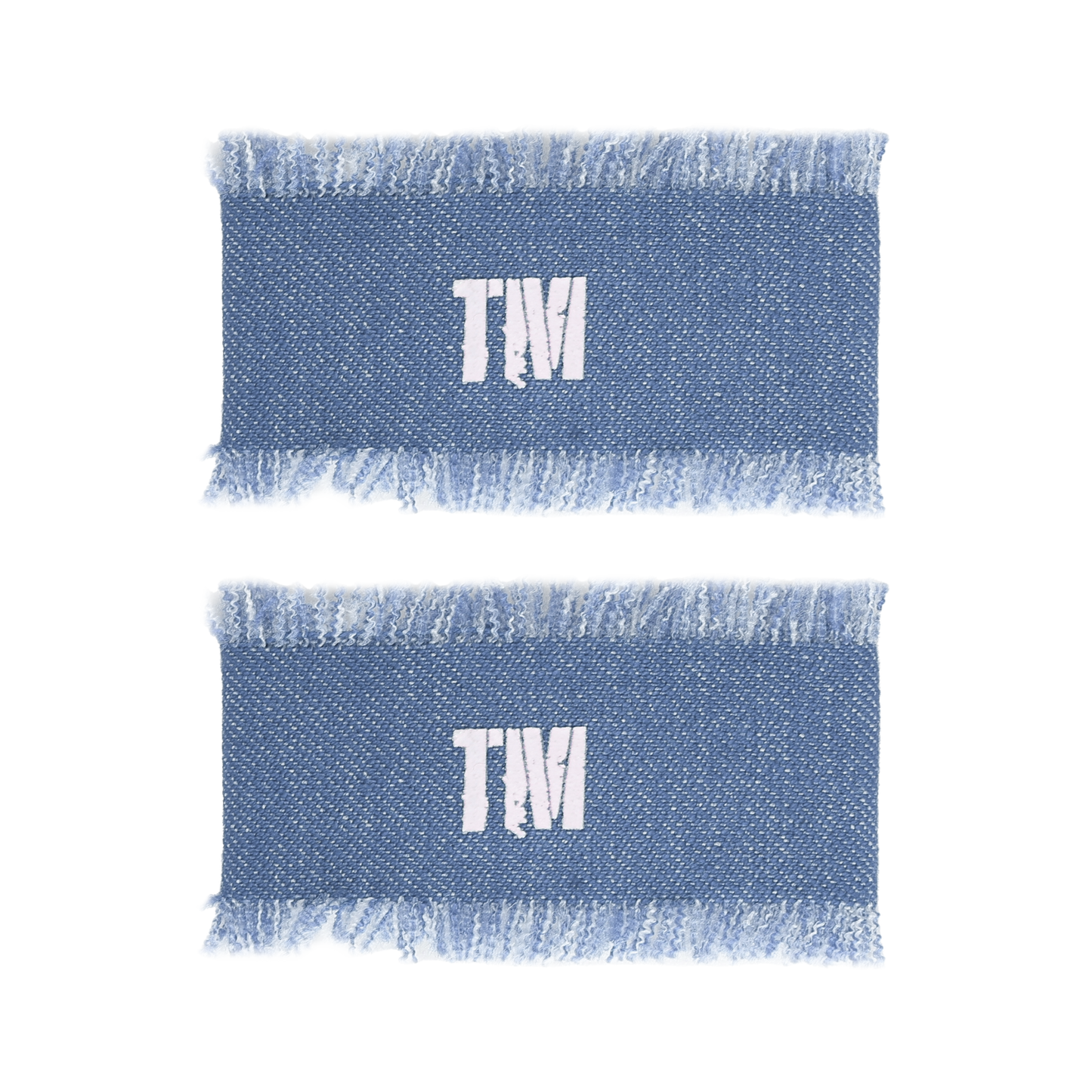 SS24 CHAMBRAY DENIM RECTANGLE SNAP CLIP