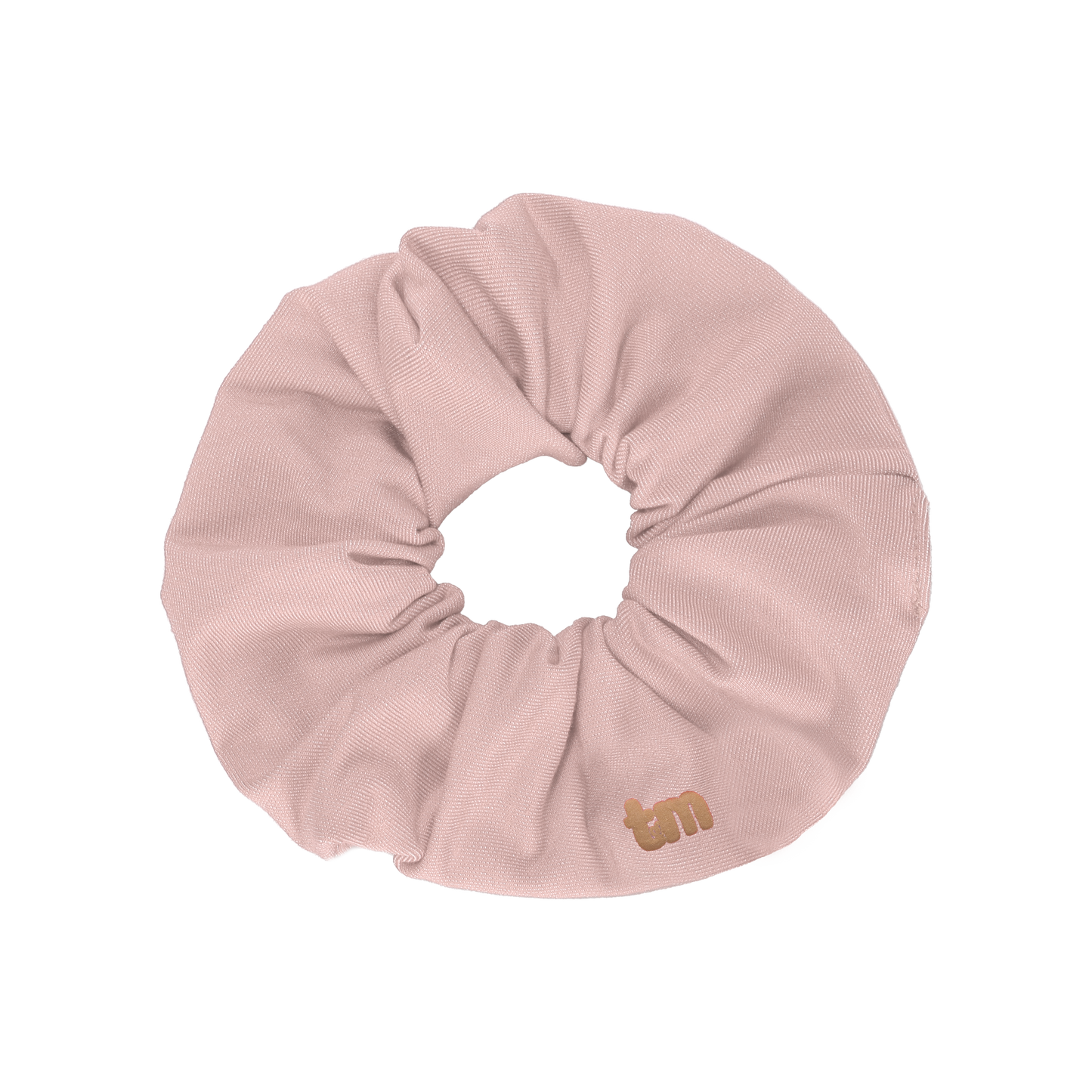 Denim Luggage Logo Collection Scrunchie (Pink)