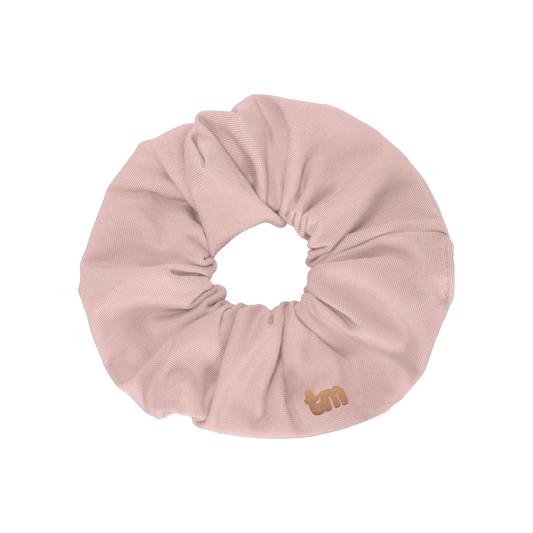 Denim Luggage Logo Collection Scrunchie (Pink)