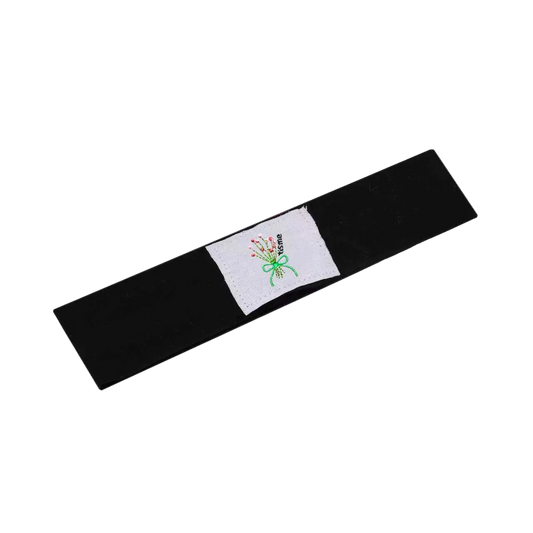 Bouquet Embroidery Knit Collection Sweatband Toddler M (Black)