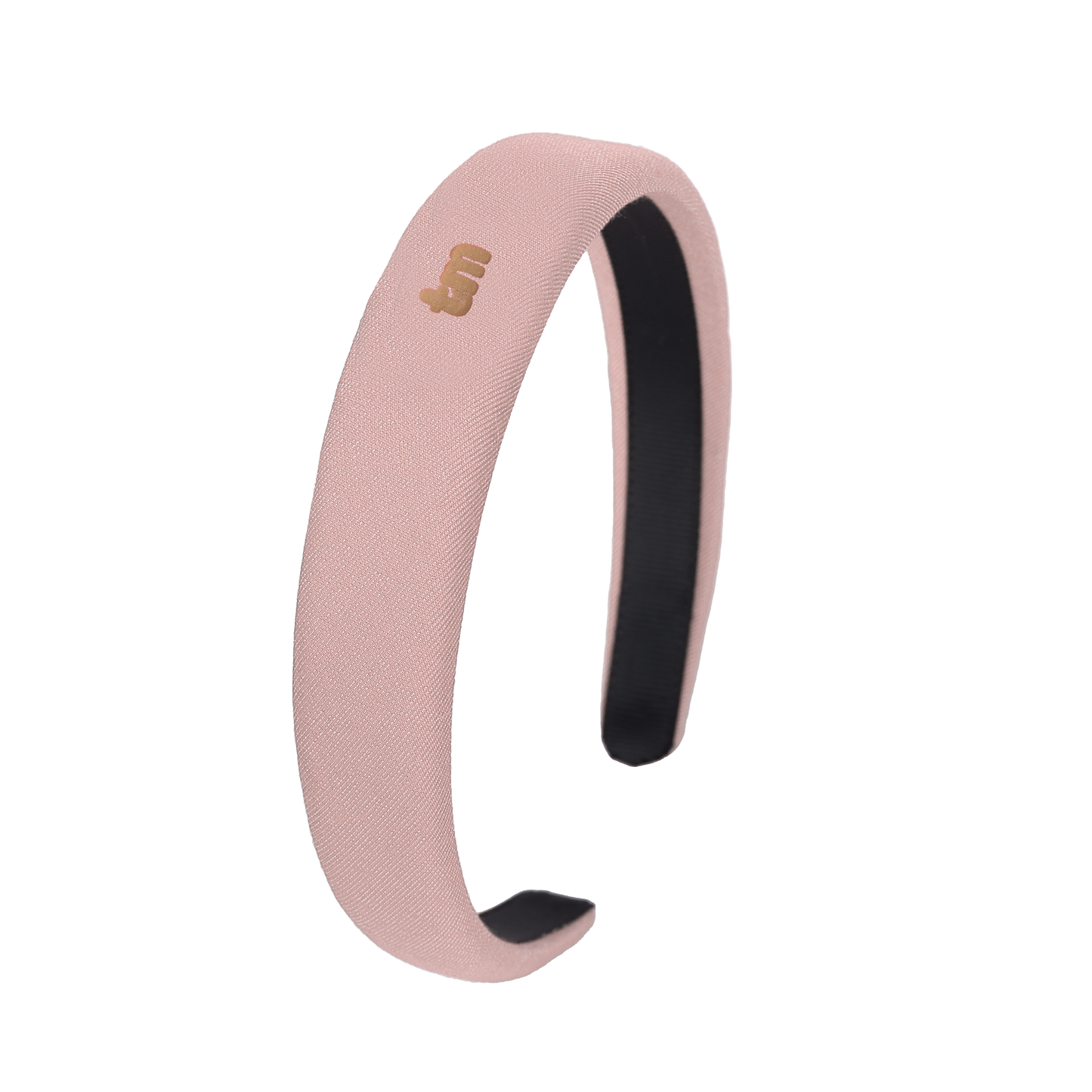 Denim Luggage Logo Collection Hard Headband (Pink)