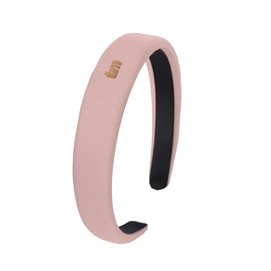 Denim Luggage Logo Collection Hard Headband (Pink)