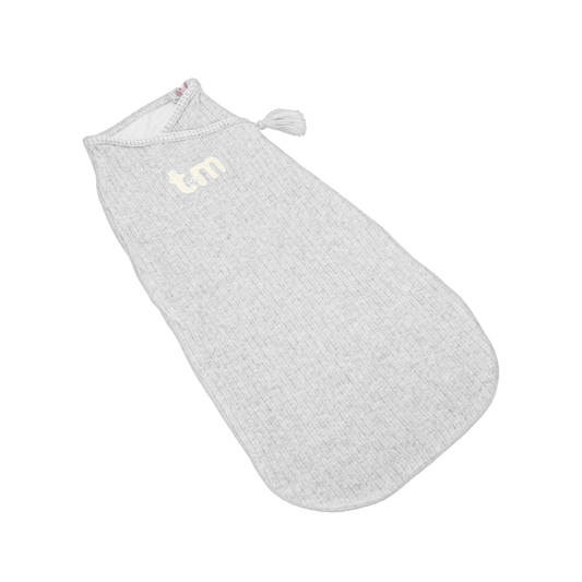 White Ribbed Cocoon