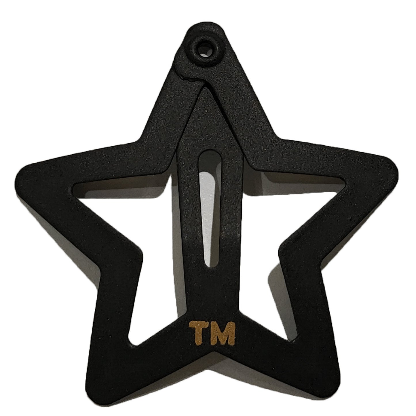 Star Snap Clip Black (Set of Four)