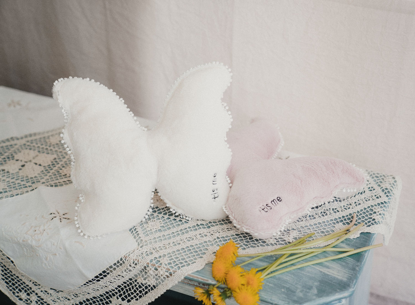 Pillow (Butterfly, Pink)