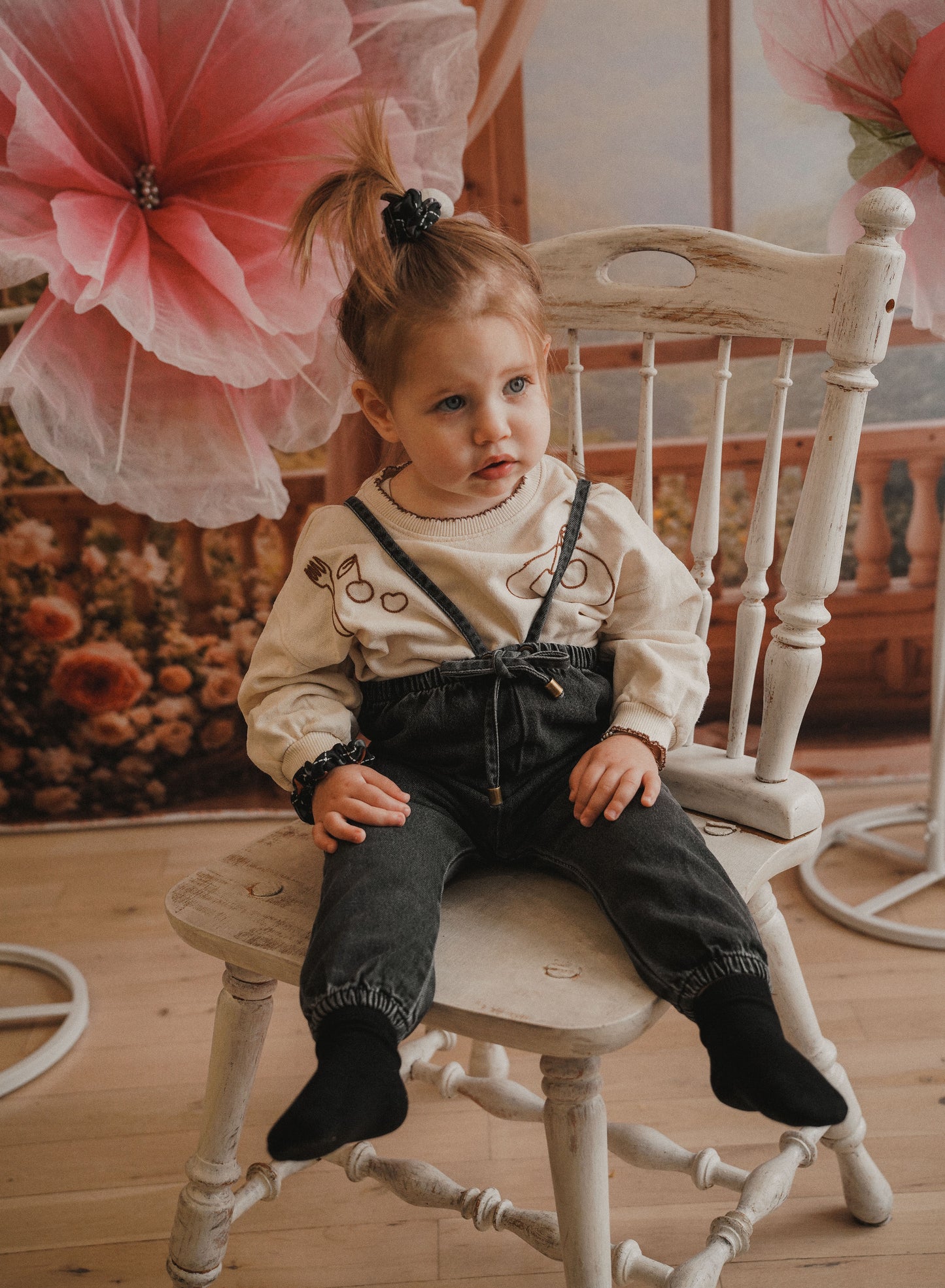 Argyle Mini Scrunchie Set Of 2 (Gray)