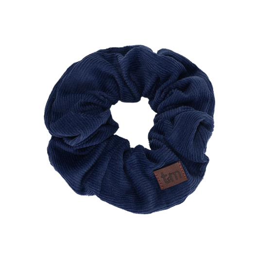 Corduroy Scrunchie (Navy)