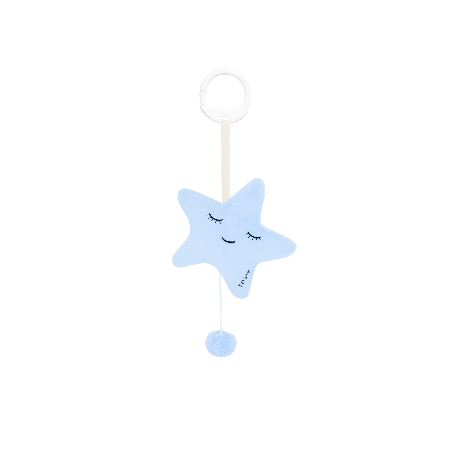 Lullaby Pull String Toy (Star, Blue)