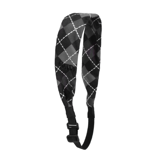 Argyle Adjustable Headscarf (Gray)