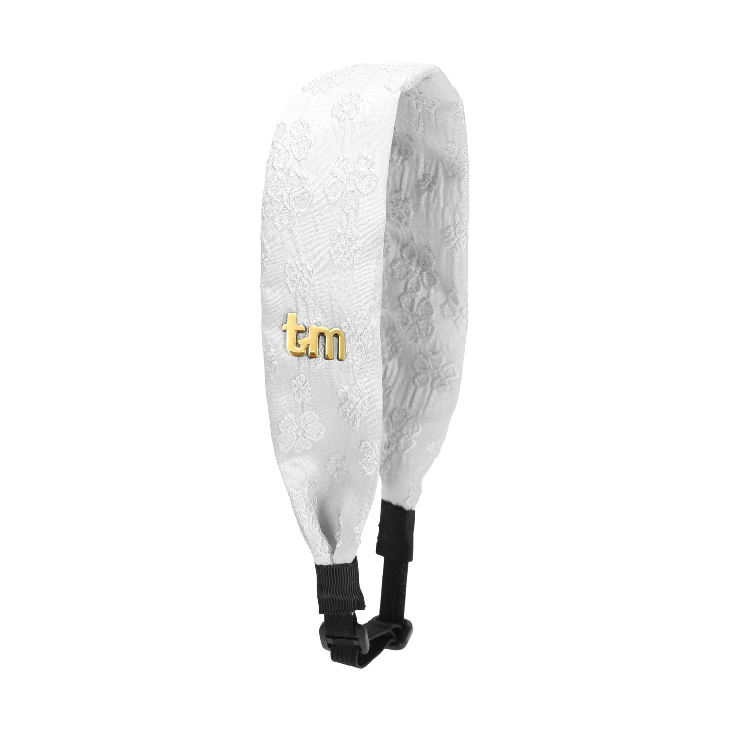 Lace Collection Adjustable Headscarf (White)
