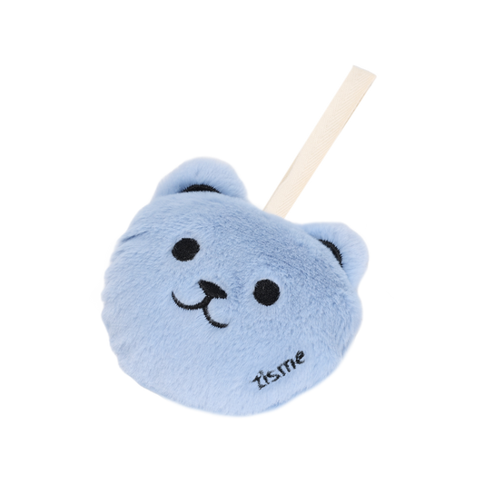 Paci Rattle Holder (Bear, Blue)