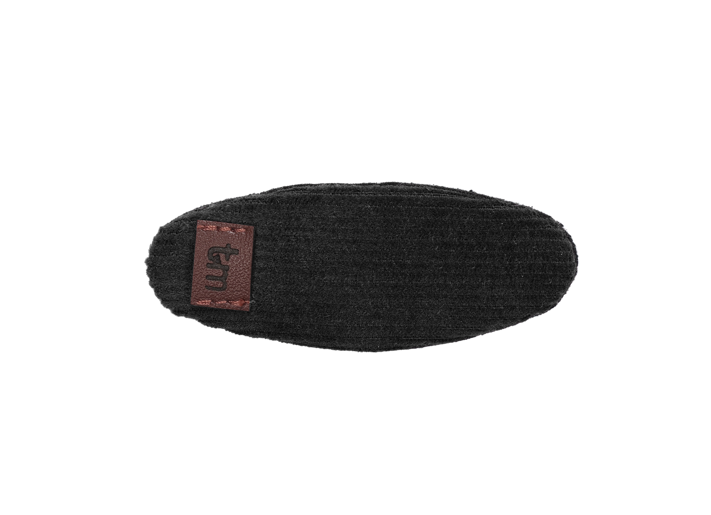 Corduroy Barette Clip (Black)