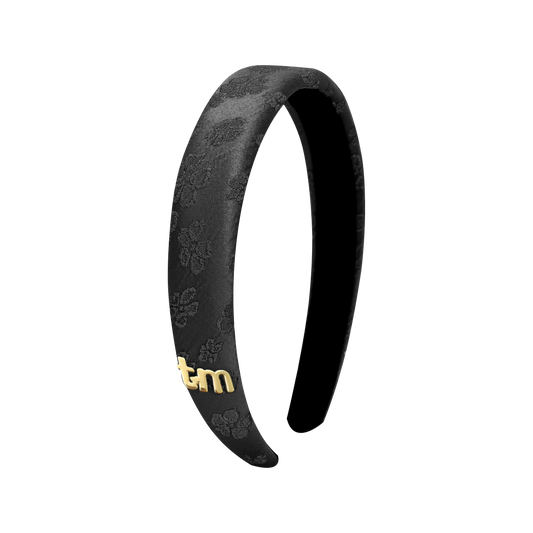 Lace Collection Hard Headband (Black)