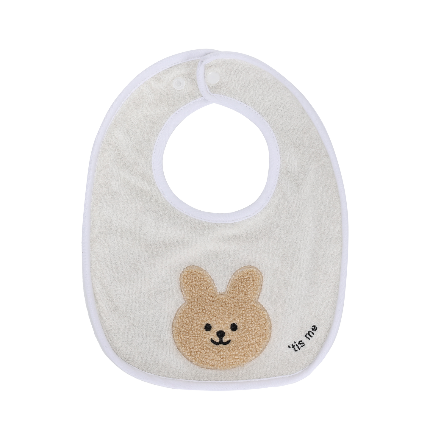 Cream Terry Bib