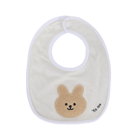Cream Terry Bib