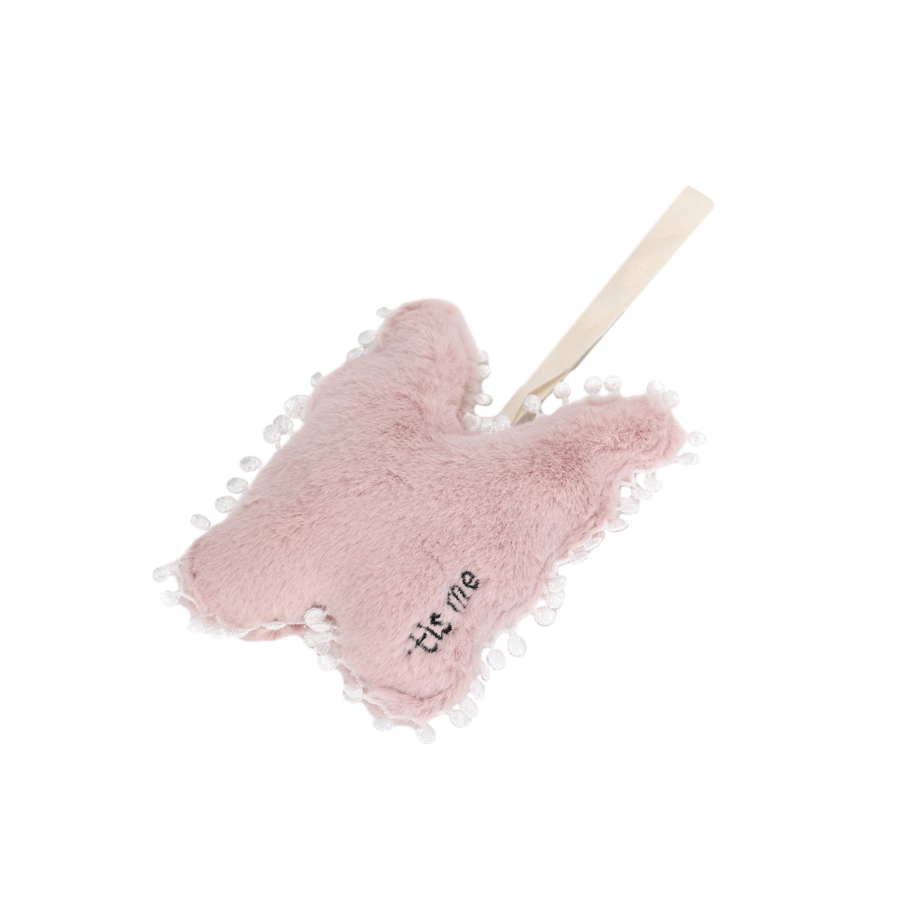 Paci Rattle Holder (Butterfly, Pink)