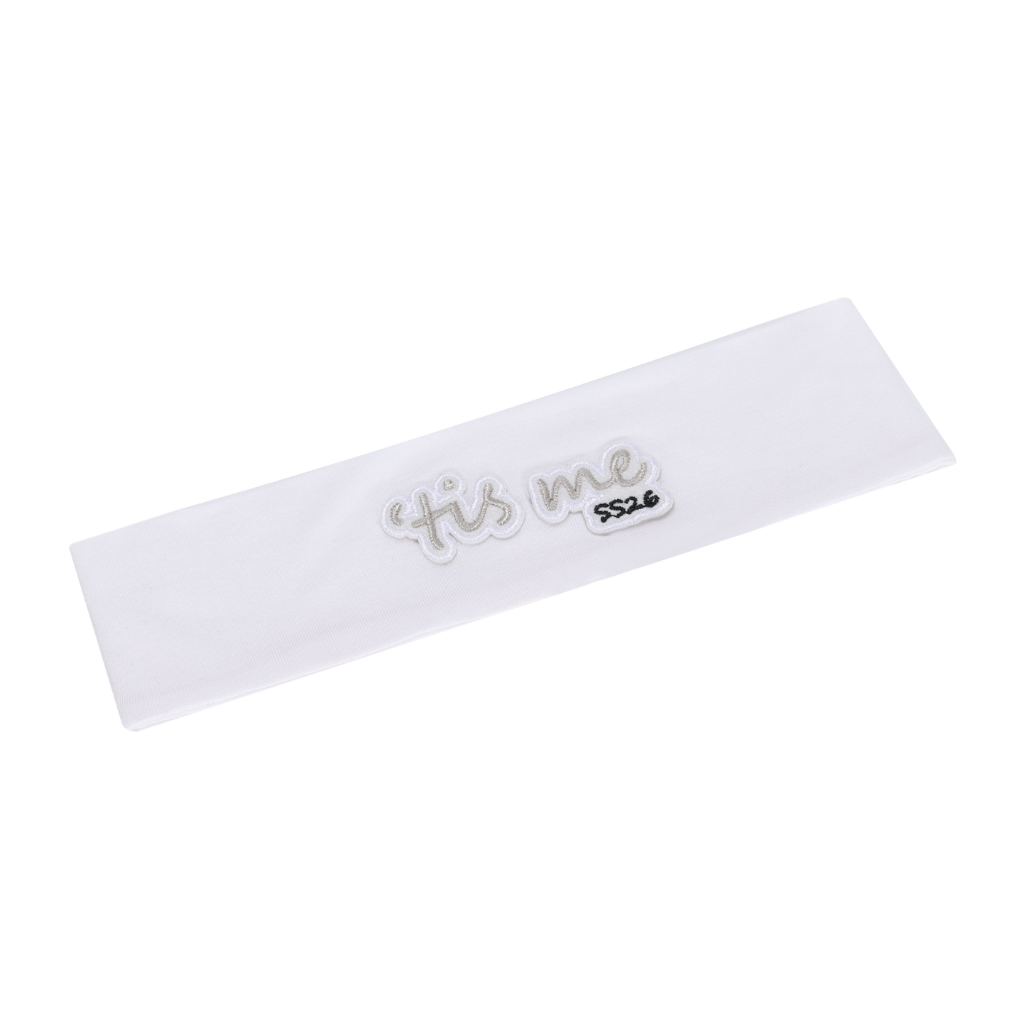 Sweatband SS26 Patch Collection 6-12 M Size Small (White)