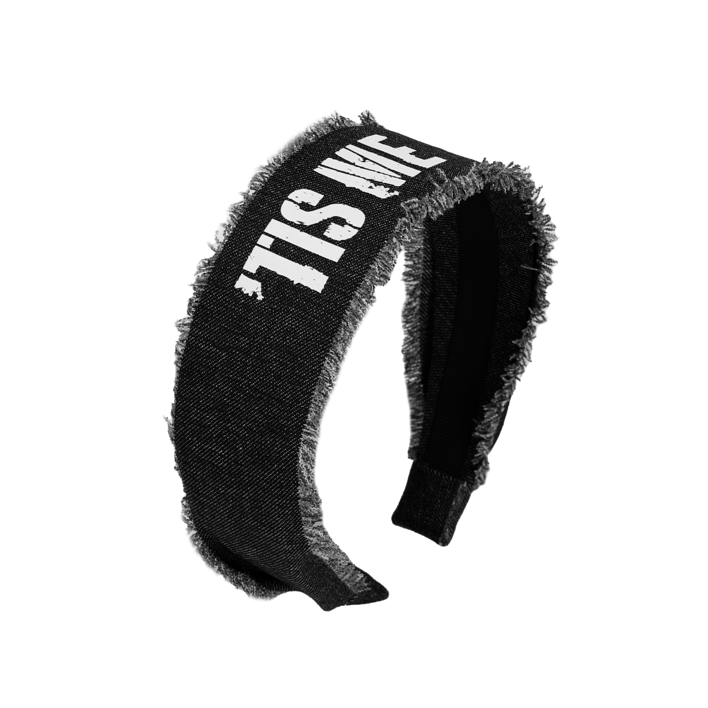 DENIM HARD HEADBANDS BLACK