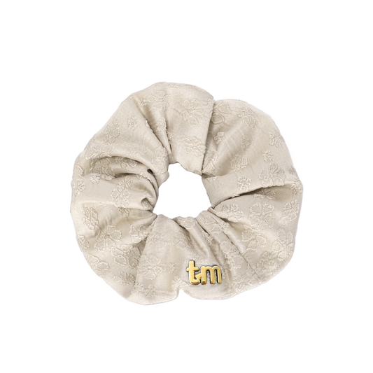 Lace Collection Scrunchie (Cream)