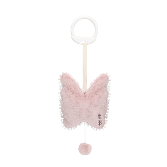 Lullaby Pull String Toy (Butterfly, Pink)