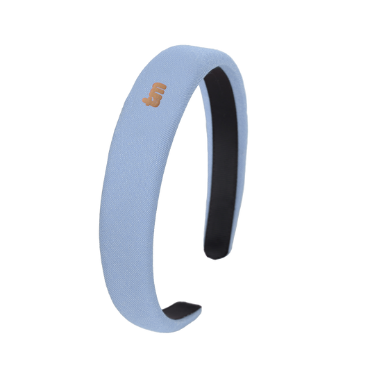 Denim Luggage Logo Collection Hard Headband (Chambray)