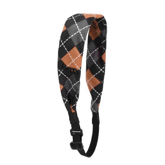 Argyle Adjustable Headscarf (Brown)