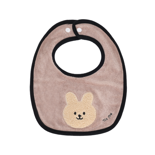 Beige Terry Bib