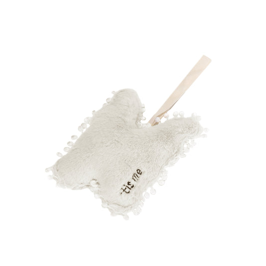 Paci Rattle Holder (Butterfly, Cream)