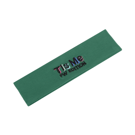 Sweatband Colored Embroidery (Green)