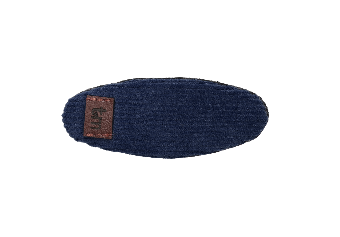 Corduroy Barette Clip (Navy)