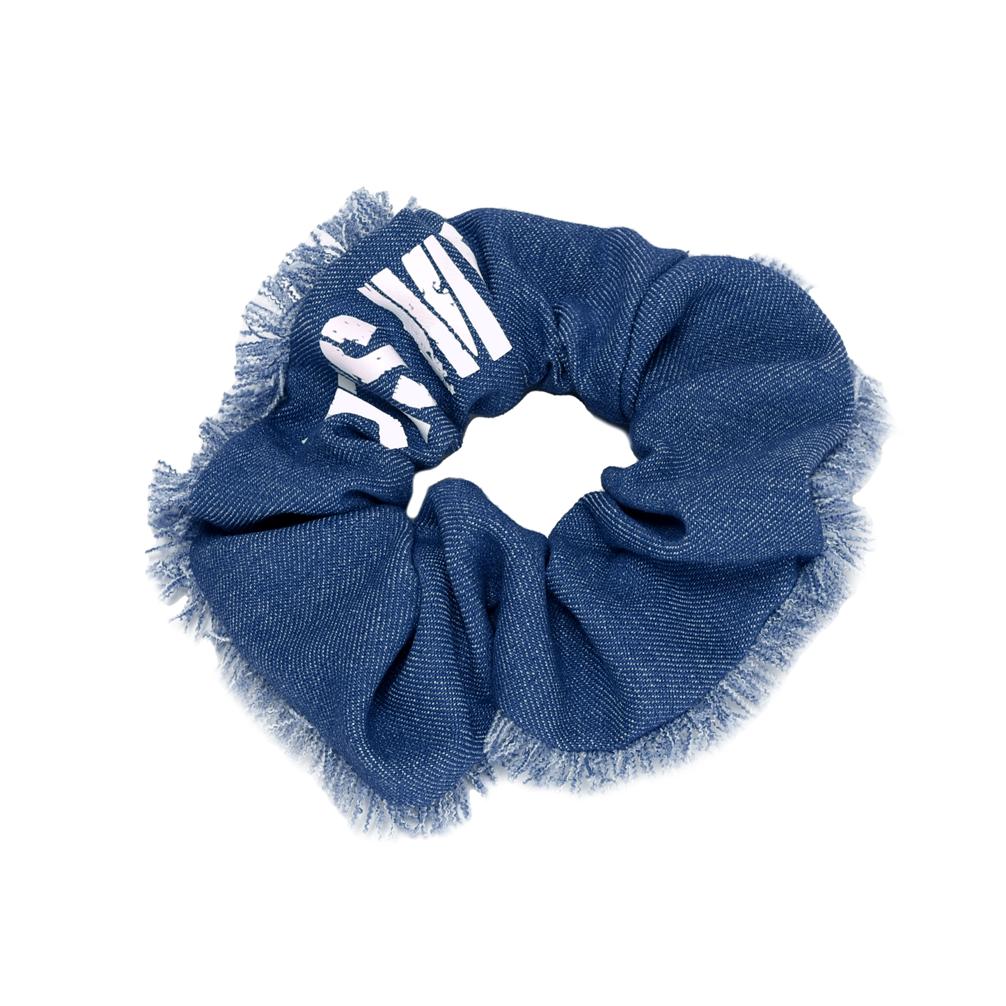 SS24 BLUE DENIM STANDARD SIZE SCRUNCHIE