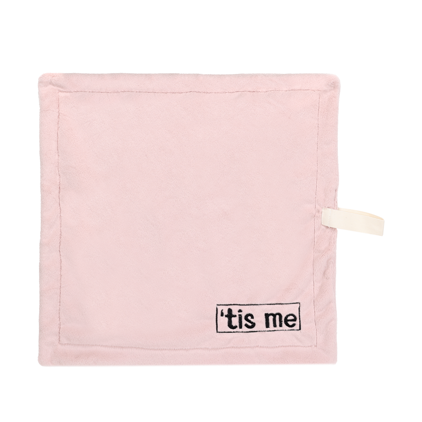 Plain Lovey with Paci/Stroller String (Pink)