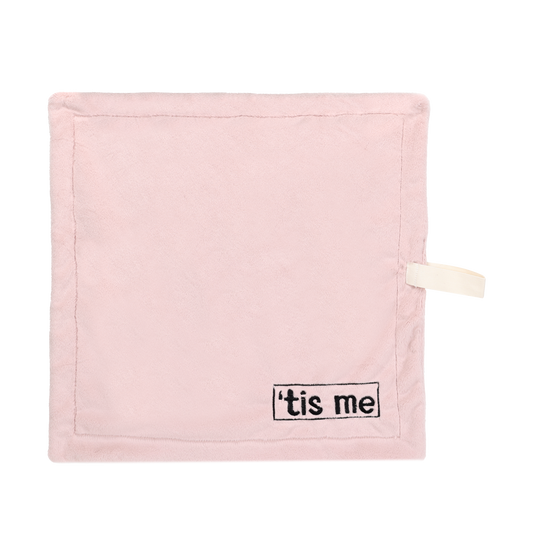 Plain Lovey with Paci/Stroller String (Pink)