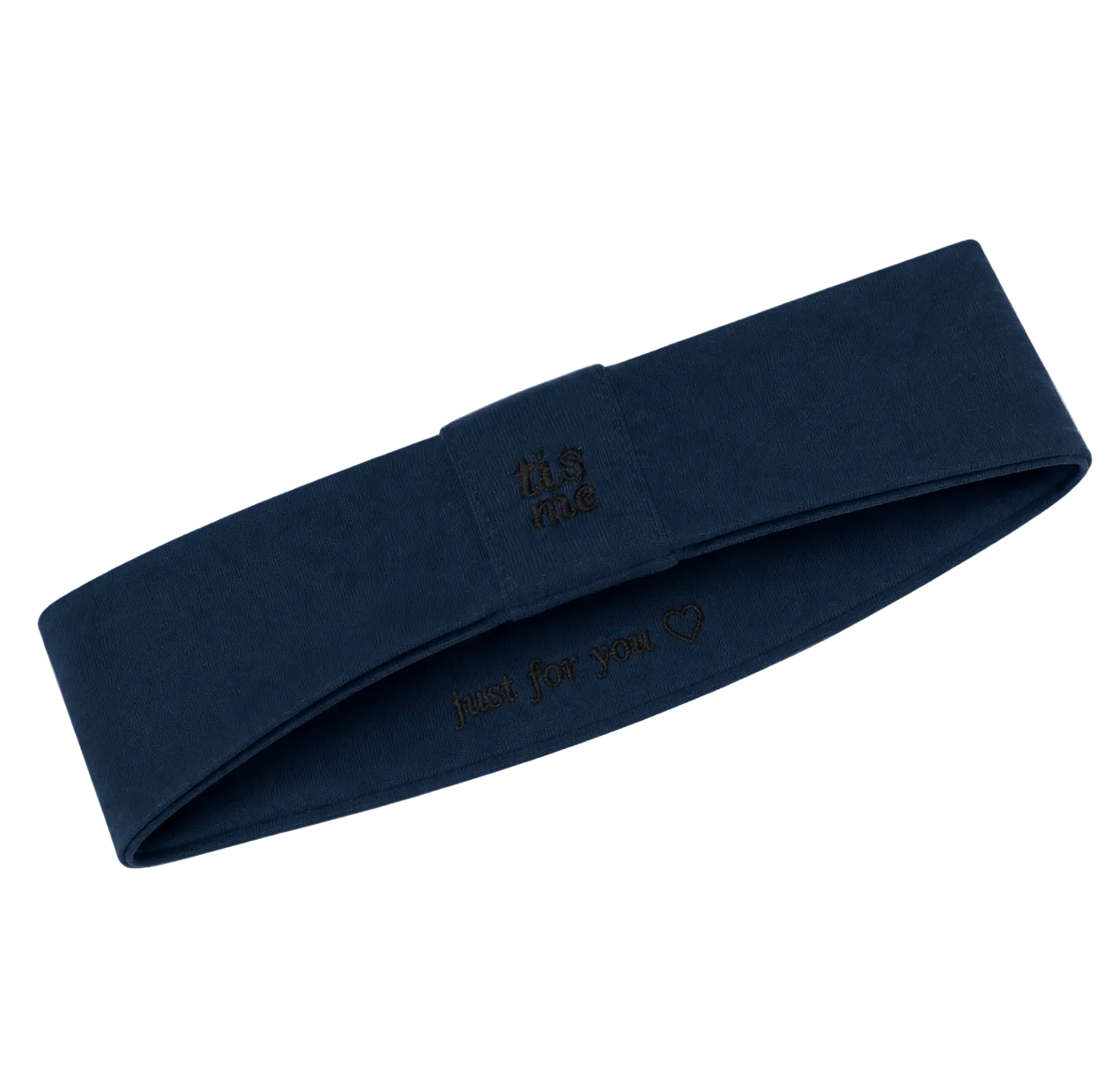 FW26 Sweatband Wrap- Quote- Just For You Sweatband Medium Toddler Navy