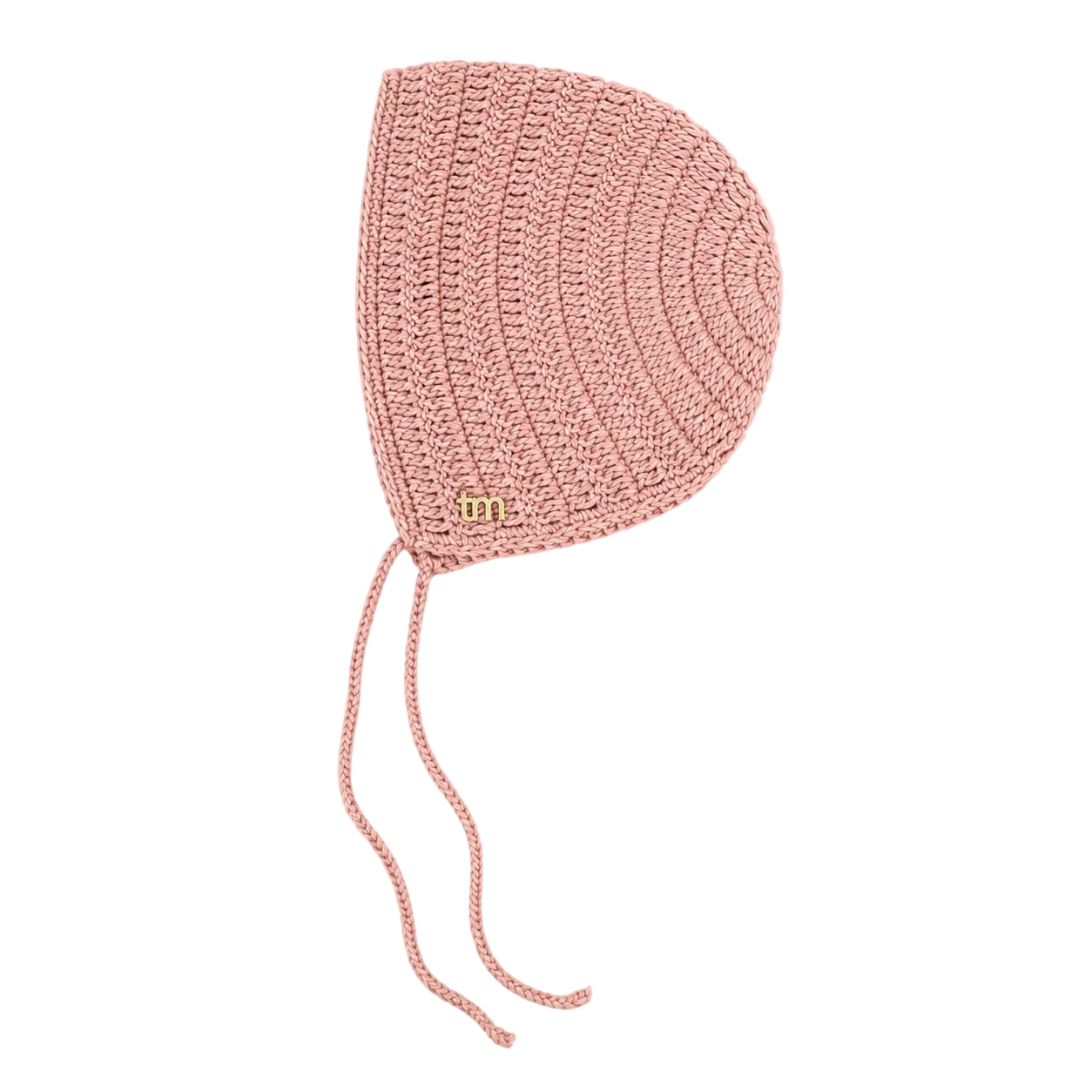FW26 Winter Hand Crochet Bonnet Bonnet 3-9 Months Pink